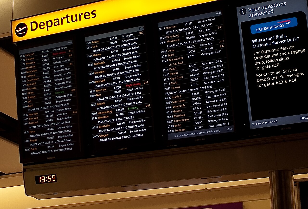 Flight Delayed or Cancelled? Your UK Rights